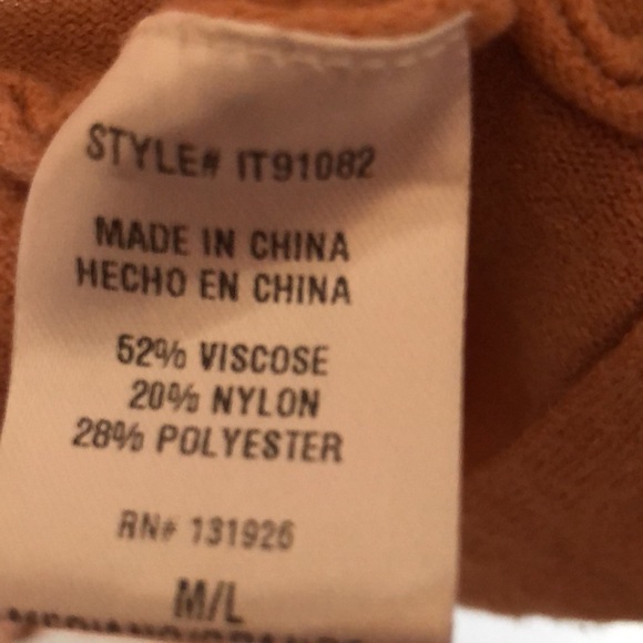 Woman’s viscose fall  tunic top sweater with pockets - Picture 5 of 10